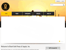 Tablet Screenshot of blackgoldpump.com